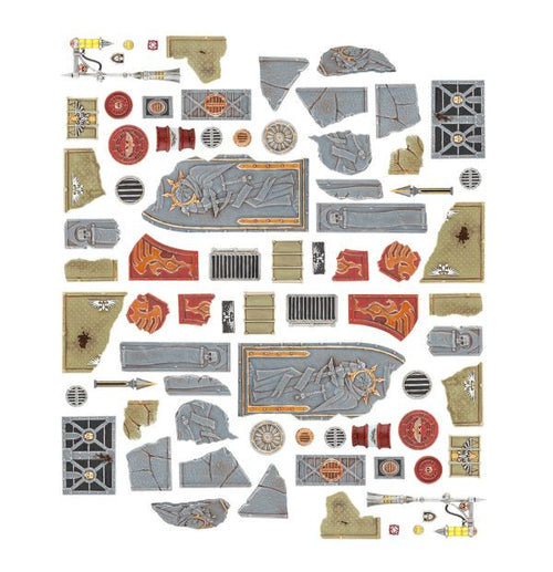 Sector Imperialis Large Base Detail Kit – Alpha Omega Hobby