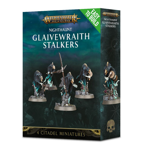 Easy to build Nighthaunt Glaivewraith Stalkers