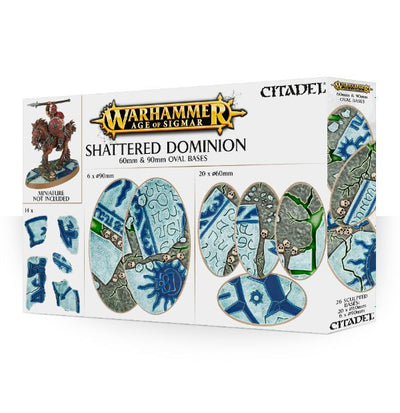 Shattered Dominion 60 & 90mm Oval Bases