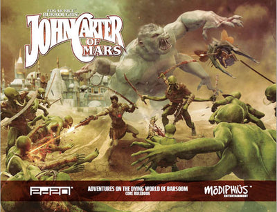John Carter of Mars RPG: Adventures on the Dying World of Barsoom (core rulebook)