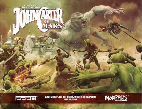 John Carter of Mars RPG: Adventures on the Dying World of Barsoom (core rulebook)
