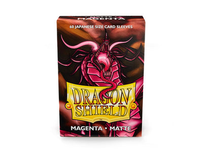 Dragon Shield: Magenta - matte (60 count Japanese size)