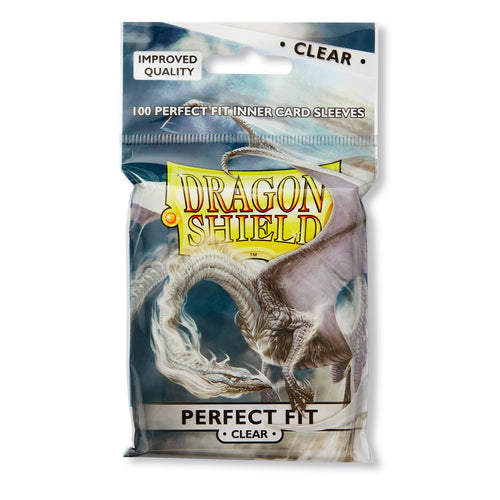 Dragon Shield: Clear, top loaders - Perfect Fit (100)