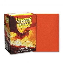 Dragon Shield: Ember - Dual Matte (100)
