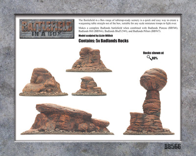 Battlefield in a Box: Badlands Tors