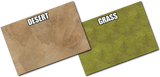Battlefield in a Box: Desert/Green Double Sided Gaming Mat (48" x 72")
