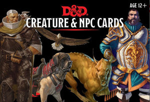 Dungeons & Dragons - Creature & NPC Cards