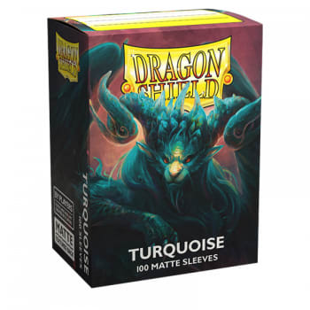 Dragon Shield: Turquoise - matte (100)