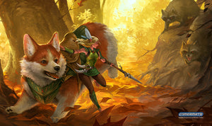 gamermats corgi and elf