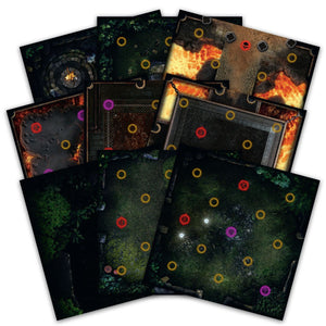 Dark Souls the Boardgame - Darkroot Basin and Iron Keep tile set