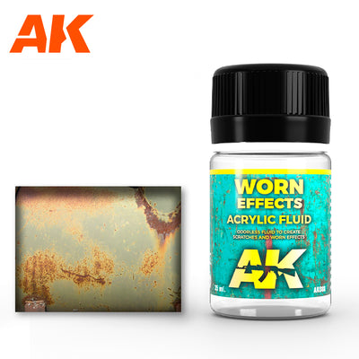 AK worn effects chipping fluid