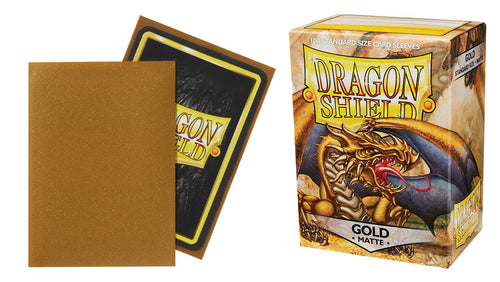 Dragon Shield:  Gold - Matte (100)
