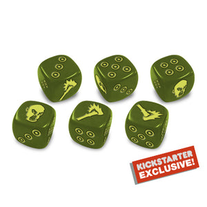 Zombicide - Green Horde green dice