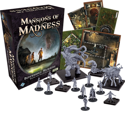 Mansions of Madness - Suppressed Memories: Figure and Tile Collection