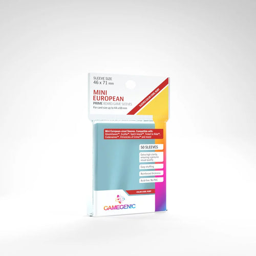 Gamegenic Matte Sleeves: Mini European 41x76