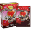 Dragon Shield: Valentine - brushed matte (60 count Japanese size)