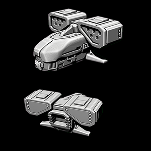 Ignis Quadrant-Missile Drone