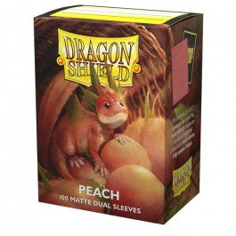 Dragon Shield: Peach - Dual Matte (100)
