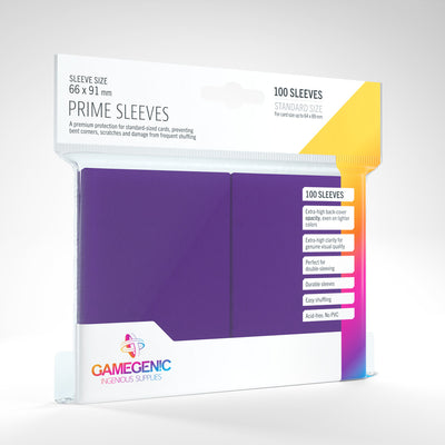 Gamegenic Matte Prime sleeves (100 count) (10 color options)