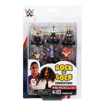 WWE HeroClix: The Rock 'n' Sock Connection 2-Player Starter Set