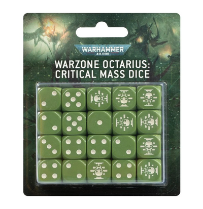 War Zone Octarius : Critical Mass dice set