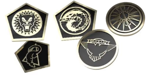 BattleTech : challenge coin (30 options)
