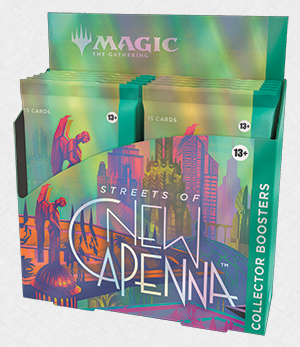 MtG: Streets of New Capenna collector's booster box