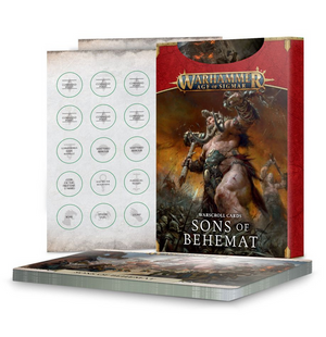 Warscroll Cards :  Sons of Behemat