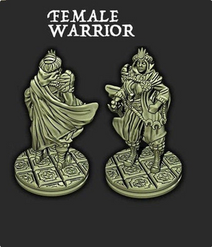 Empire of the Scorching Sands - Human Female Warrior