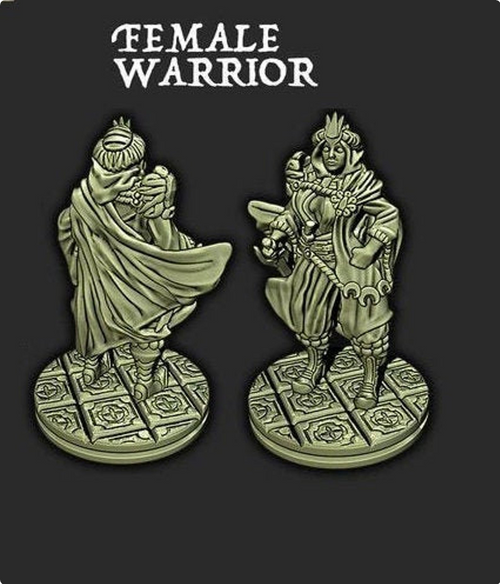 Empire of the Scorching Sands - Human Female Warrior