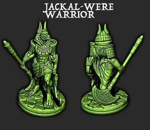 Empire of the Scorching Sands - Jackal-Were Warrior 1