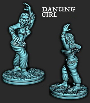 Empire of the Scorching Sands - Dancing Girl 1