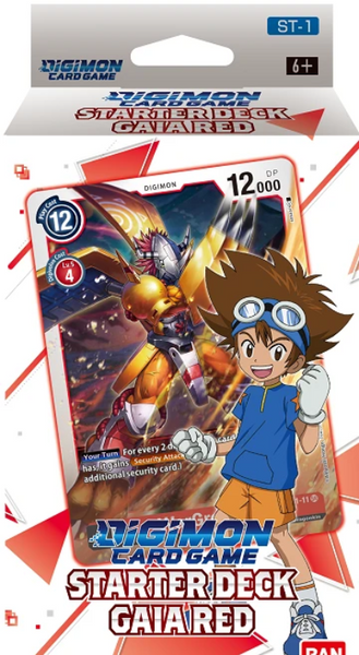 Digimon TCG starter deck : Gaia Red