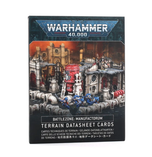Battlezone : Manufactorum - Terrrain Datasheet cards