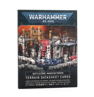 Battlezone : Manufactorum - Terrrain Datasheet cards