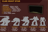 Battletech - Clan heavy star