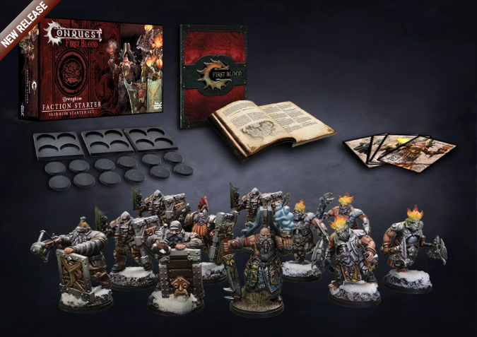 その他 CONQUEST First Blood Dweghom Conquest : First Blood - Dweghom starter – Alpha Omega Hobby