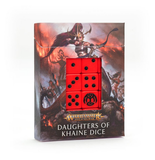 Daughters of Khaine dice set