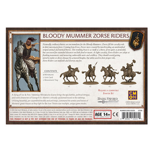 A Song of Ice & Fire : Bloody Mummer Zorse Riders