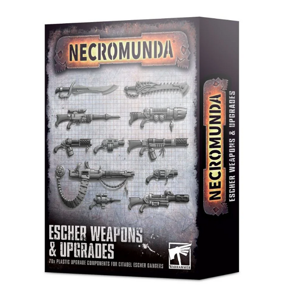 Escher weapons & upgrades