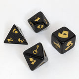 Mazes RPG - deluxe accessory set (dice, cards, & coins)