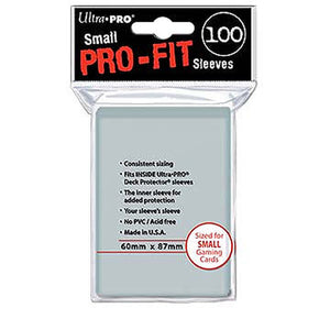 Ultra Pro Deck Protector Sleeves (100) Small Size Clear