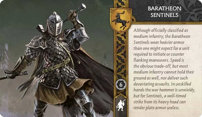 A Song of Ice & Fire : Baratheon Sentinels