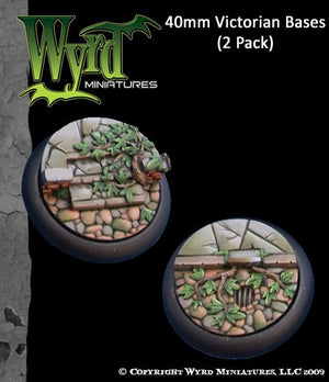 Malifaux : 40mm Victorian Bases (2)