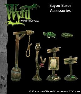 Malifaux : Bayou Base accessories