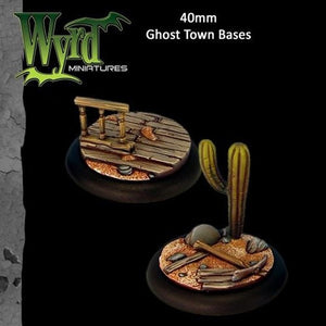 Malifaux : 40mm Ghost Town Bases (2)