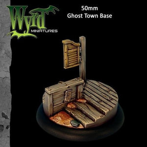 Malifaux : 50mm Ghost Town Base