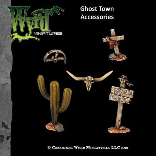 Malifaux : Ghost Town Base accessories