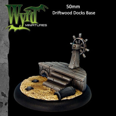 Malifaux : 50mm Driftwood Docks Base