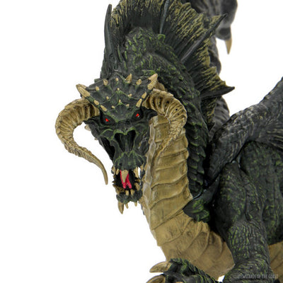 D&D Premium Painted Figure: Adult Black Dragon